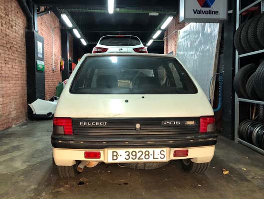 Chapa 205 GTI 1.9